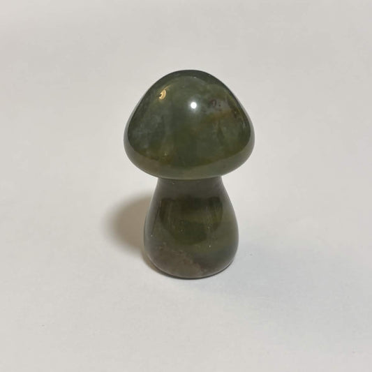 Ocean Jasper Mini Mushroom Carving – Natural Crystal Stone (CR-M5)