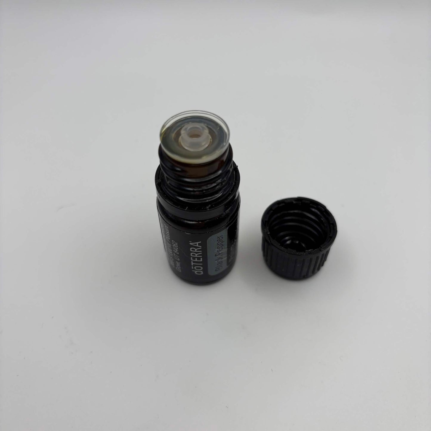 OPENED doTERRA Black Pepper Essential Oil 5 mL — Approx. 1 mL Remaining