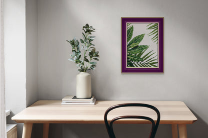 Plant Composition 1, Completed Diamond Painting, OPOUNT