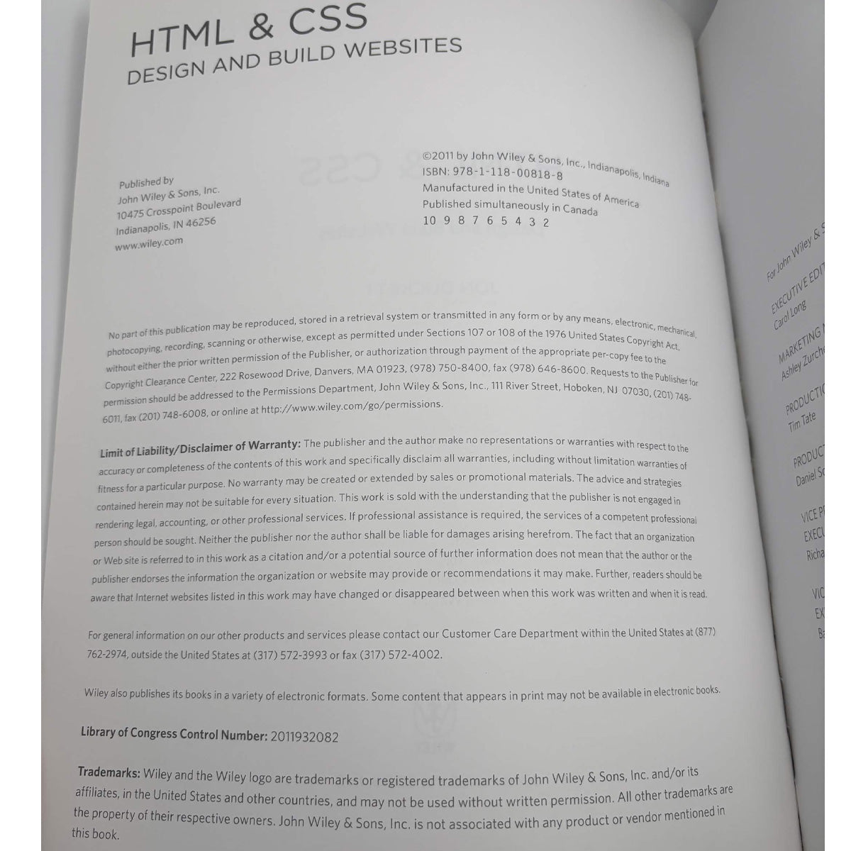 HTML & CSS: Design and Build Websites — Jon Duckett