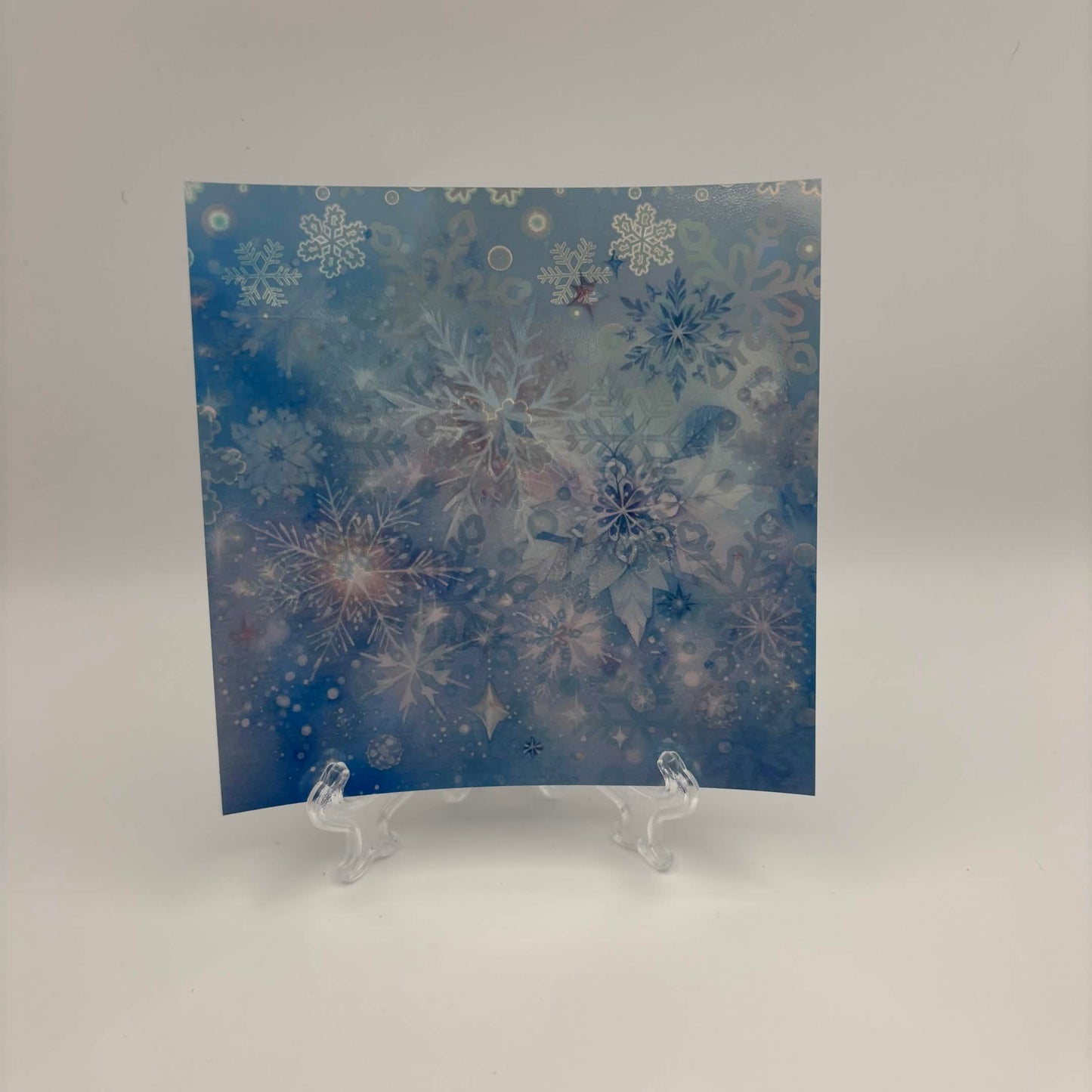 Bee's Crafty Corner Sparkling Snowflakes Diamond Painting Release Paper — 24 Sheets