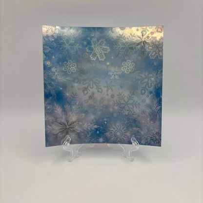 Bee's Crafty Corner Sparkling Snowflakes Diamond Painting Release Paper — 24 Sheets