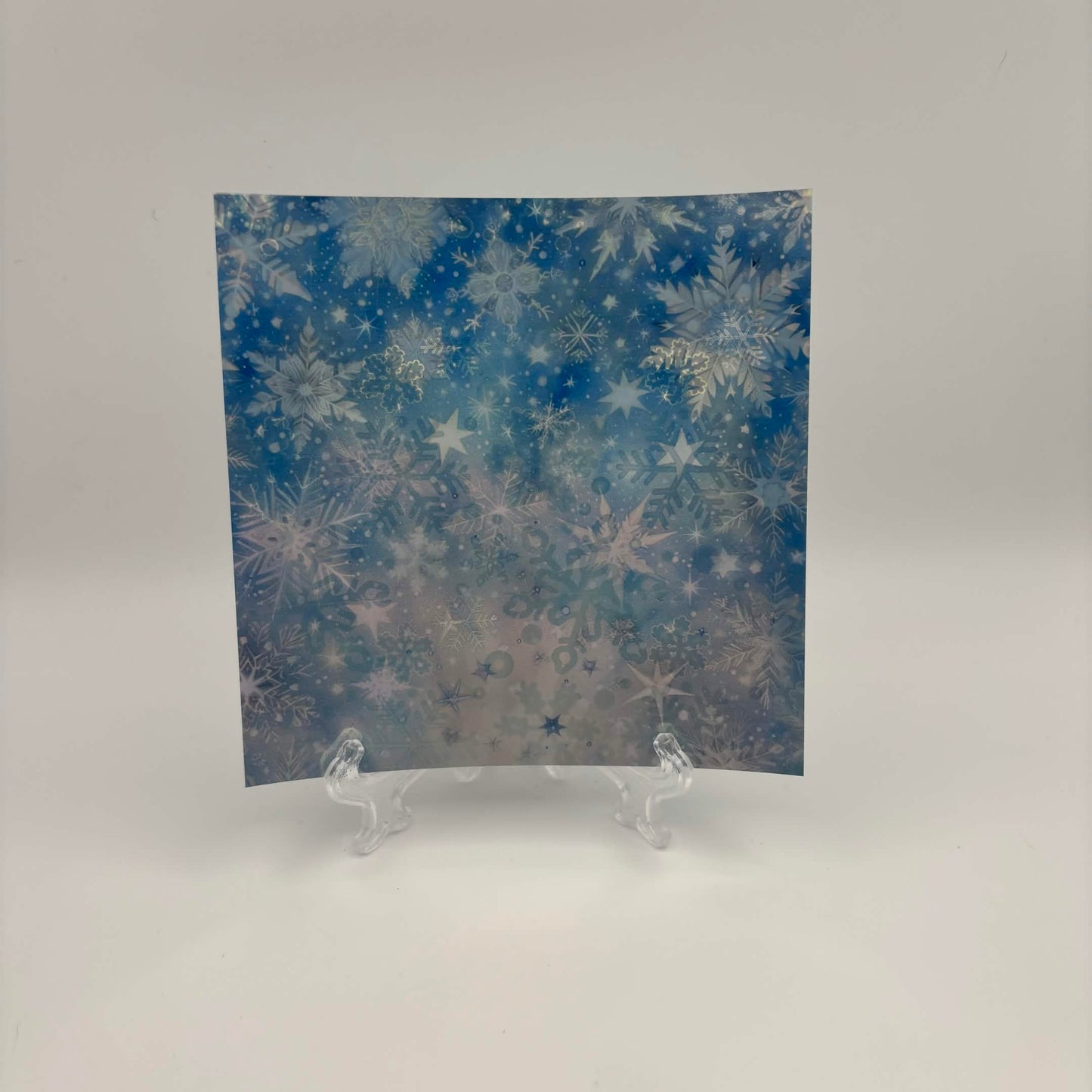 Bee's Crafty Corner Sparkling Snowflakes Diamond Painting Release Paper — 24 Sheets