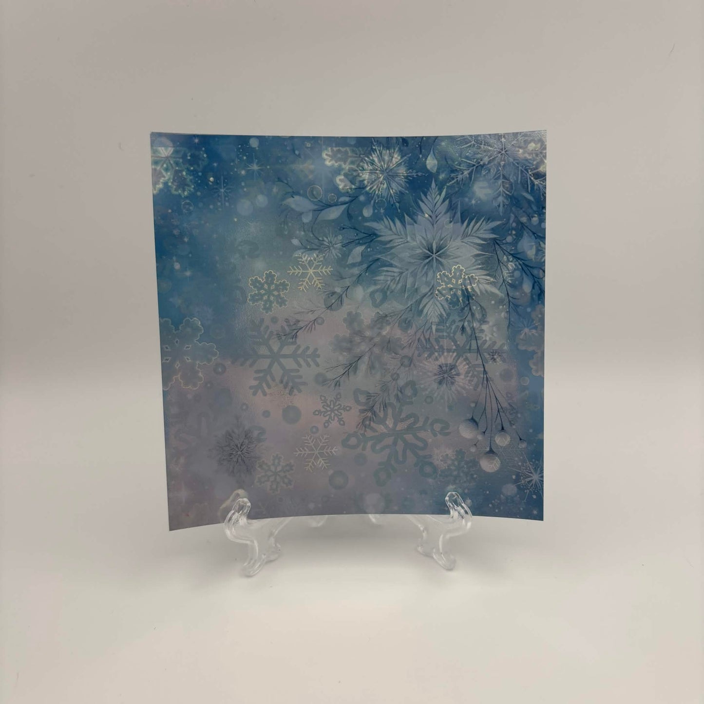 Bee's Crafty Corner Sparkling Snowflakes Diamond Painting Release Paper — 24 Sheets