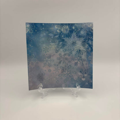 Bee's Crafty Corner Sparkling Snowflakes Diamond Painting Release Paper — 24 Sheets