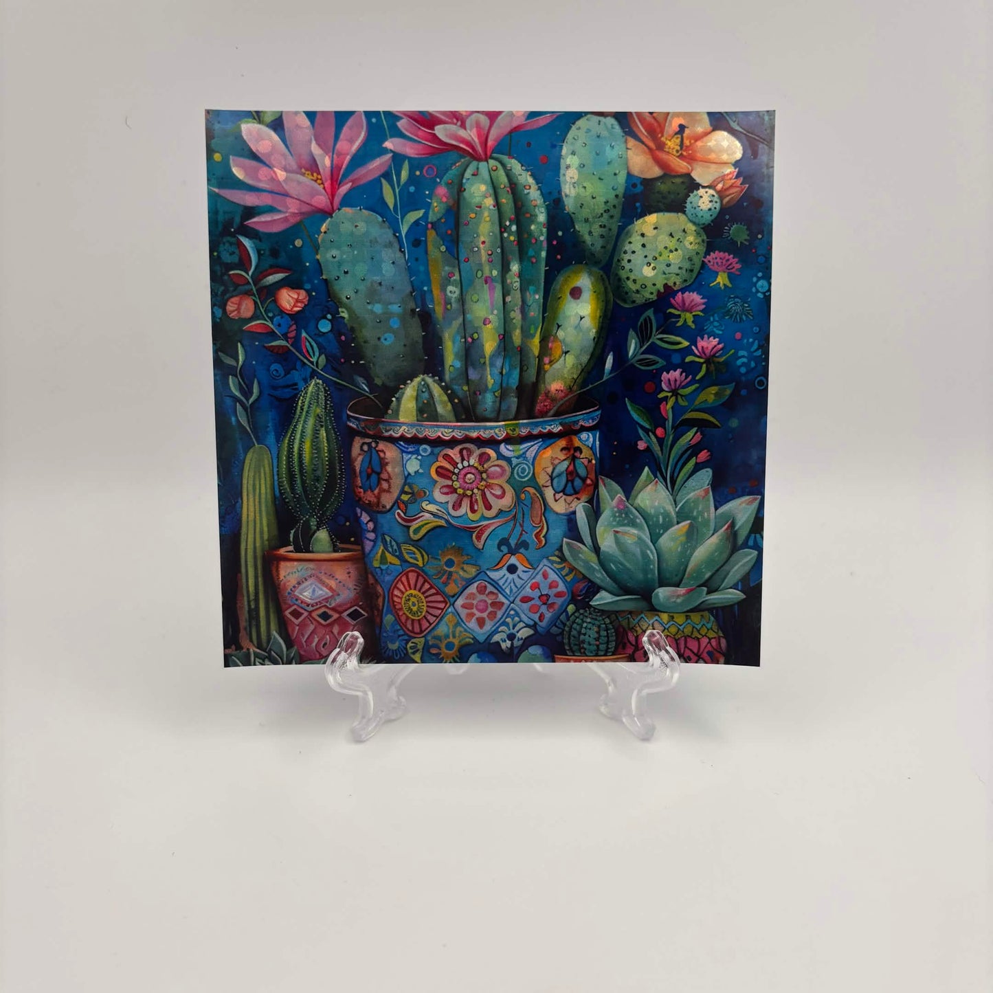 Bee's Crafty Corner Succulent Pots Diamond Painting Release Paper — 12 Sheets