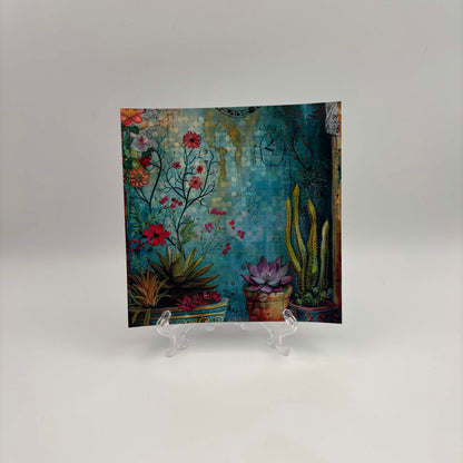 Bee's Crafty Corner Succulent Pots Diamond Painting Release Paper — 12 Sheets