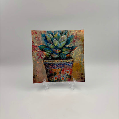 Bee's Crafty Corner Succulent Pots Diamond Painting Release Paper — 12 Sheets