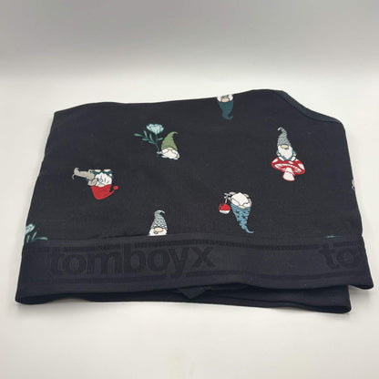 TomboyX Racerback Soft Bra 3X — Gnome & Mushroom Print | New Unworn