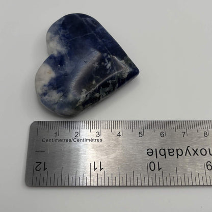 Polished Sodalite Heart