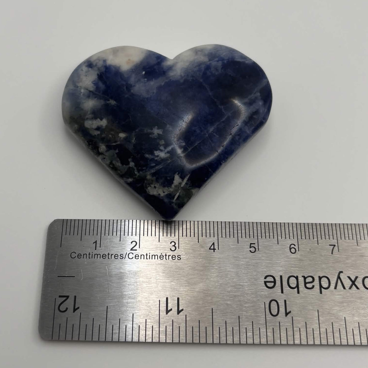 Polished Sodalite Heart