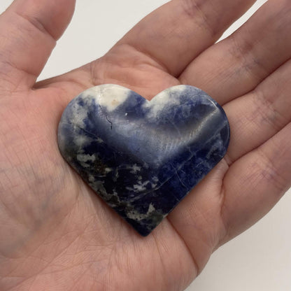 Polished Sodalite Heart