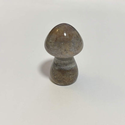 Ocean Jasper Mini Mushroom Carving – Natural Crystal Stone (CR-M2)