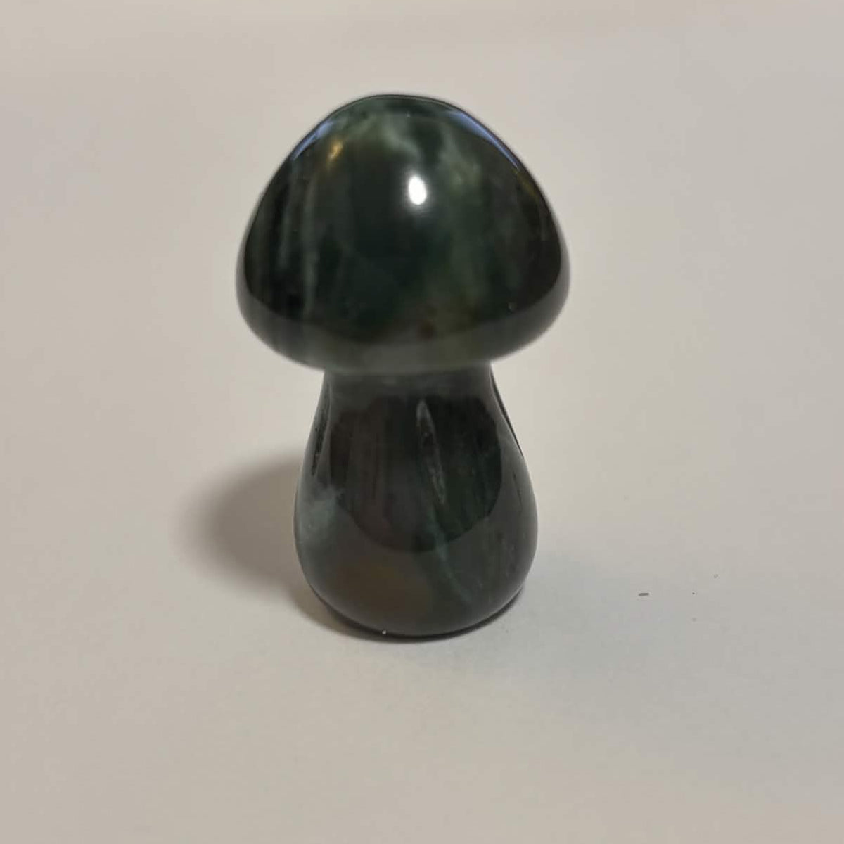 Ocean Jasper Mini Mushroom Carving – Natural Crystal Stone (CR-M3)