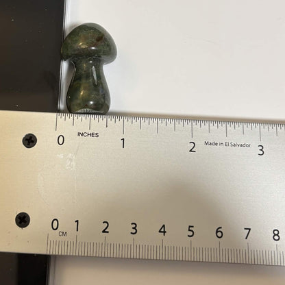 Ocean Jasper Mini Mushroom Carving – Natural Crystal Stone (CR-M4)