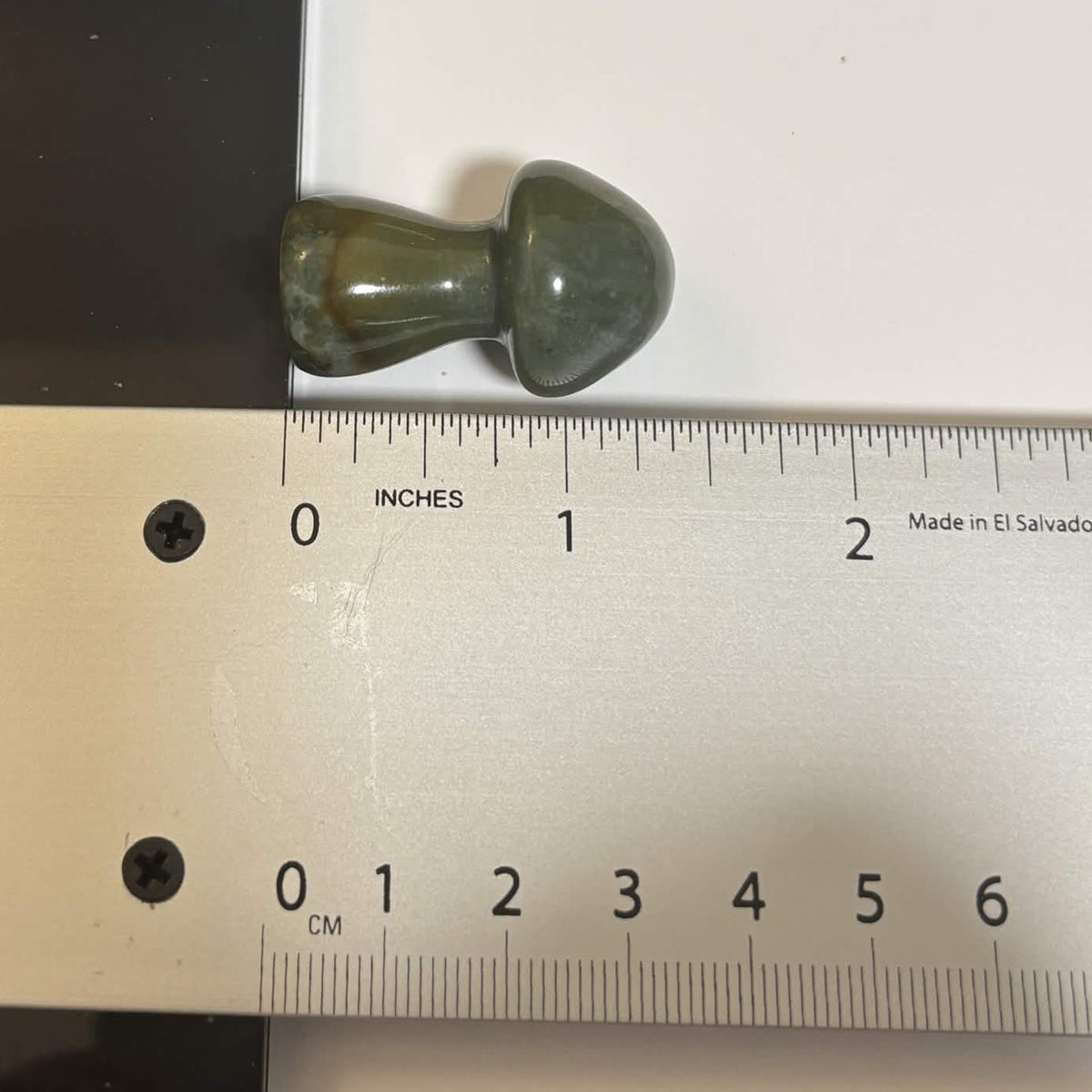 Ocean Jasper Mini Mushroom Carving – Natural Crystal Stone (CR-M5)