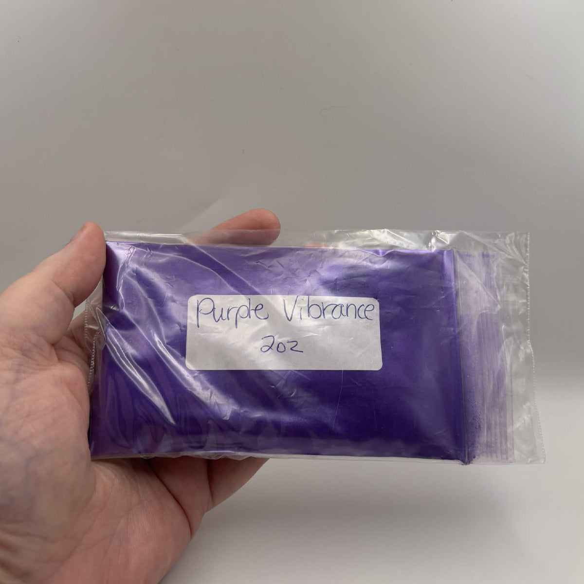 Purple Vibrance Mica Powder — 2 oz Labeled Bag —  Craft Pigment