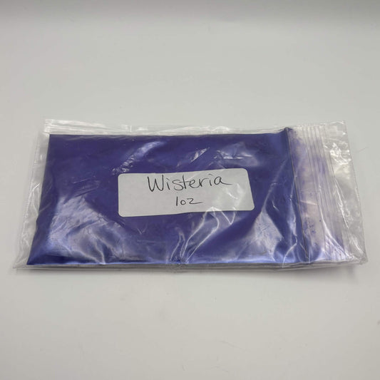 Wisteria Mica Powder — 1 oz Labeled Bag —  Craft Pigment