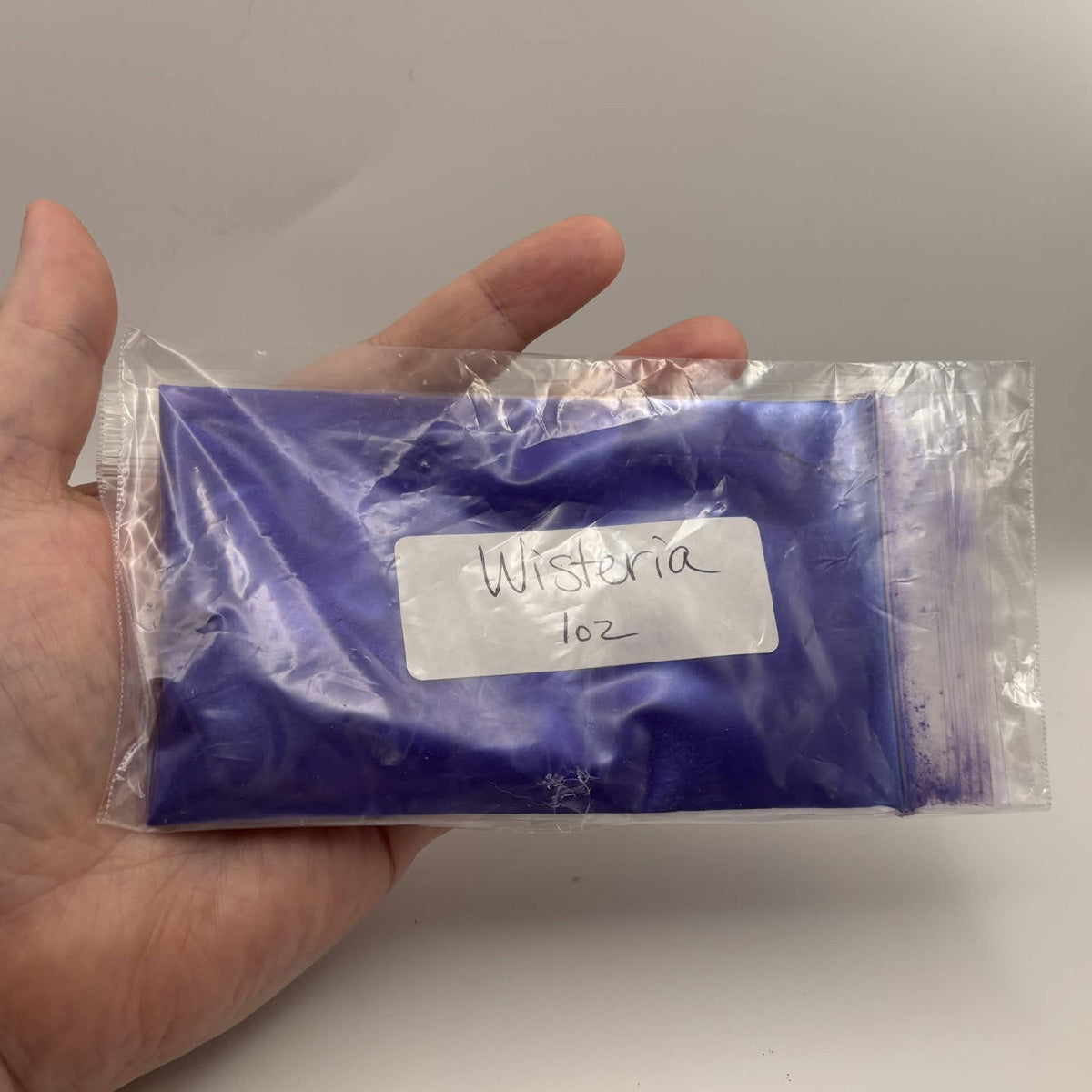 Wisteria Mica Powder — 1 oz Labeled Bag —  Craft Pigment