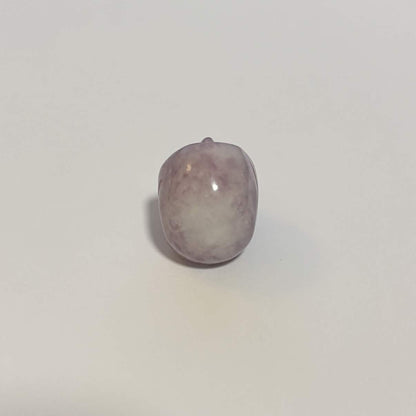Lepidolite Mini Skull Carving – Natural Polished Crystal Stone (CR-SK10)