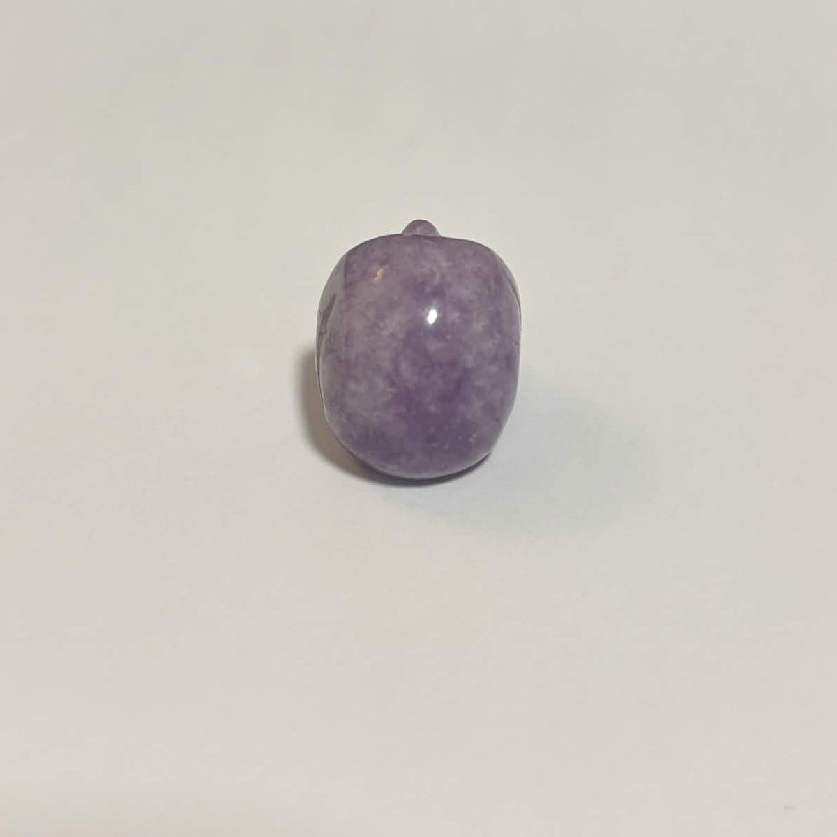 Lepidolite Mini Skull Carving – Natural Polished Crystal Stone (CR-SK6)