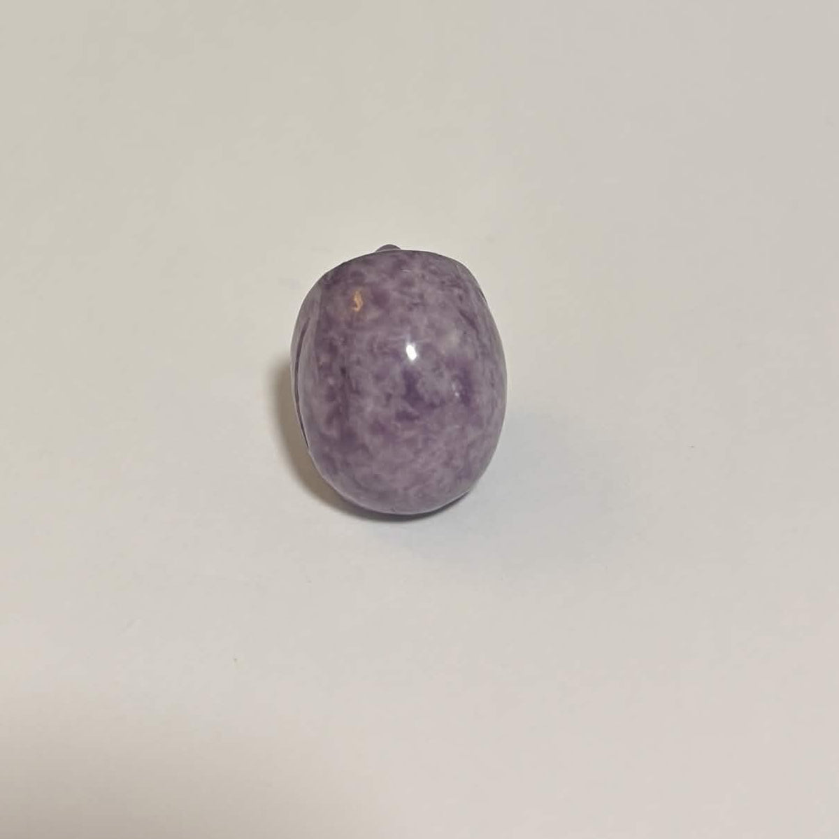 Lepidolite Mini Skull Carving – Natural Polished Crystal Stone (CR-SK7)