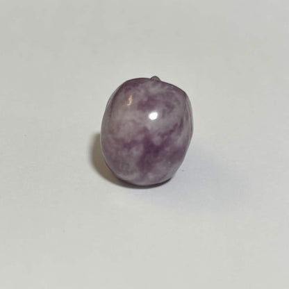 Lepidolite Mini Skull Carving – Natural Polished Crystal Stone (CR-SK8)