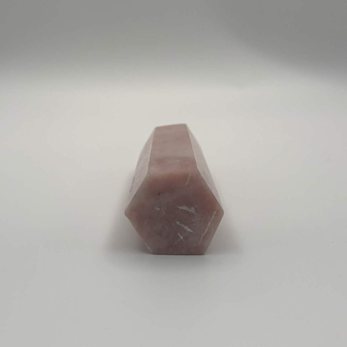 Satin Polished Rose Quartz Tower