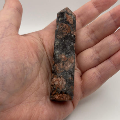 Polished Natural Stone Tower — Believed to be Rhyolite