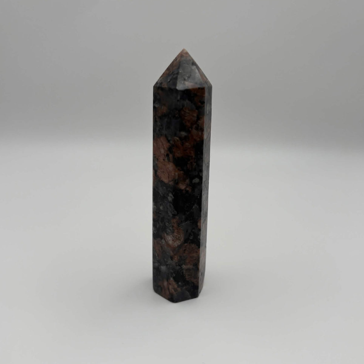 Polished Natural Stone Tower — Believed to be Rhyolite