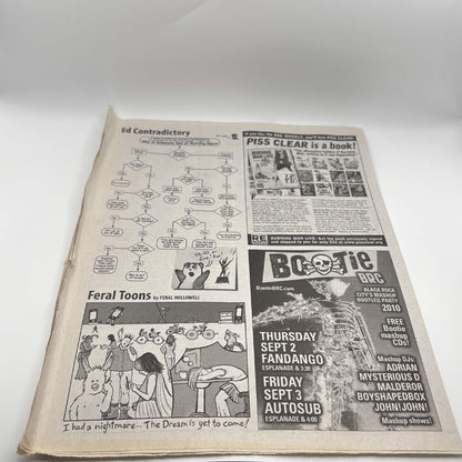 2010 Burning Man BRC Weekly Issue 1 – Original Black Rock City Ephemera