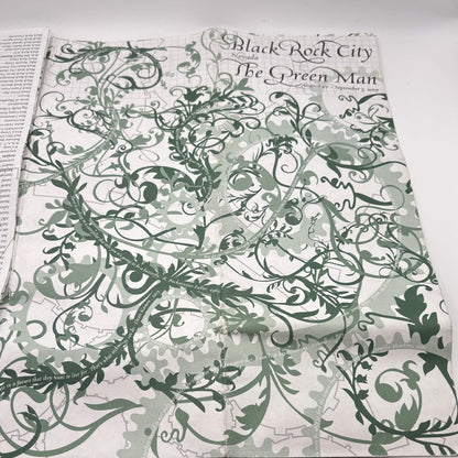 2007 Burning Man Black Rock City Map & Theme Camp Directory — The Green Man