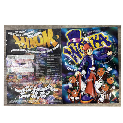 Vintage 1999 WONKA Chicago Rave Flyer Ephemera – Digital Underground, Honey Dijon + More