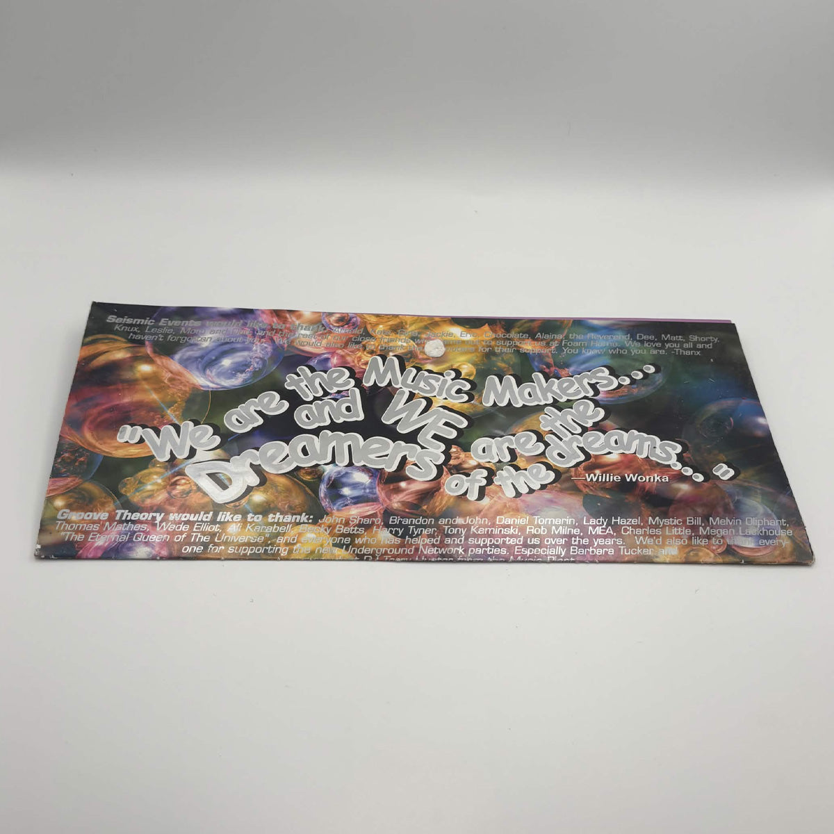 Vintage 1999 WONKA Chicago Rave Flyer Ephemera – Digital Underground, Honey Dijon + More