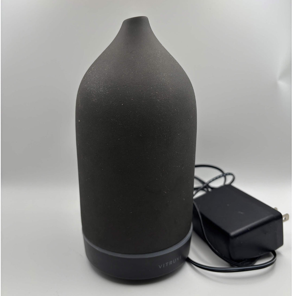 Vitruvi Stone Essential Oil Diffuser — Charcoal Ceramic