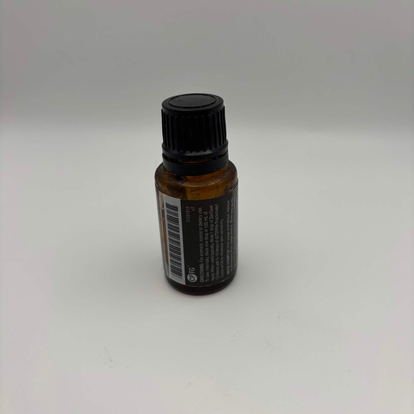 OPENED doTERRA ZenGest Essential Oil Blend — Approx. 1.5 mL Remaining