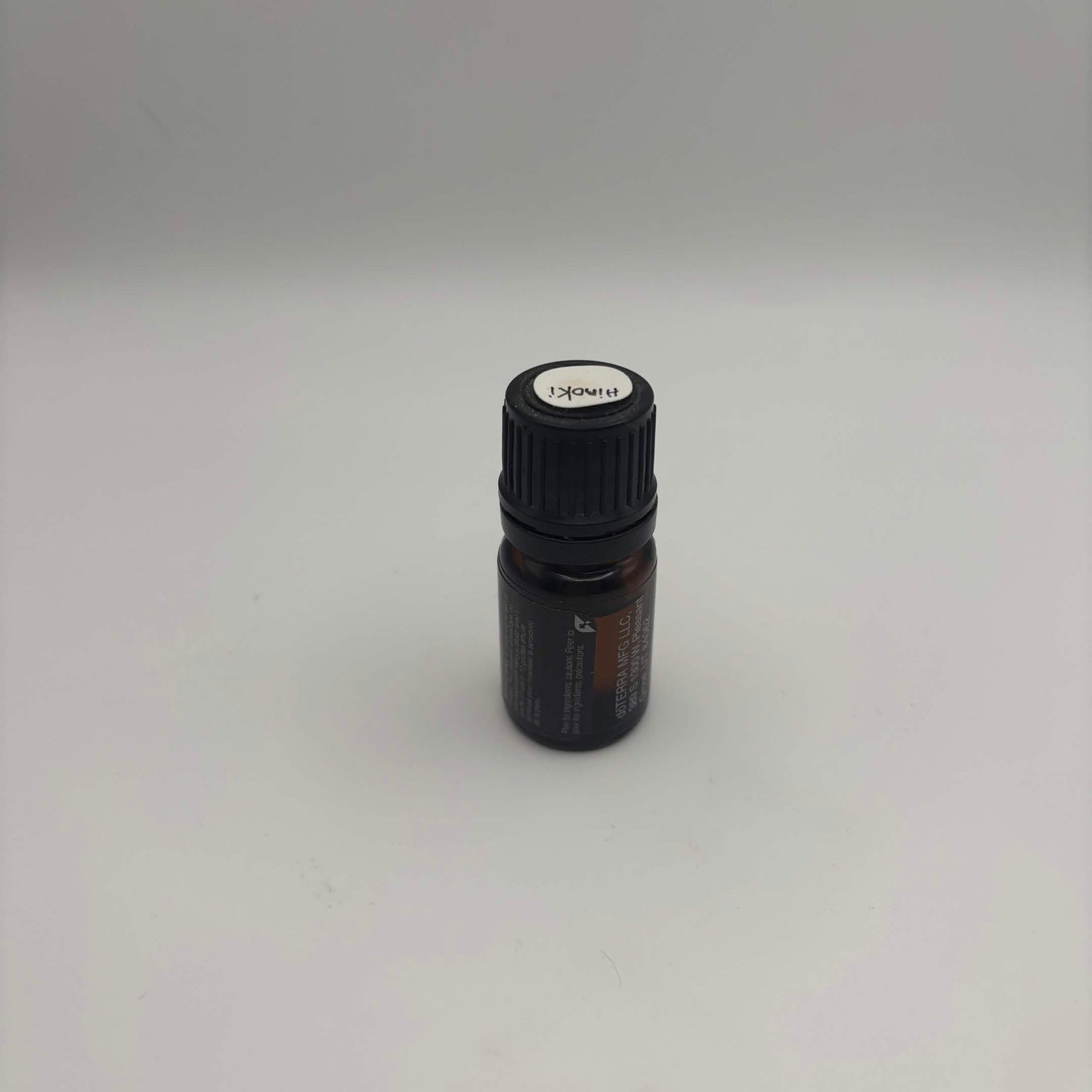 OPENED doTERRA Hinoki Essential Oil 5 mL — Approx. 4 mL Remaining