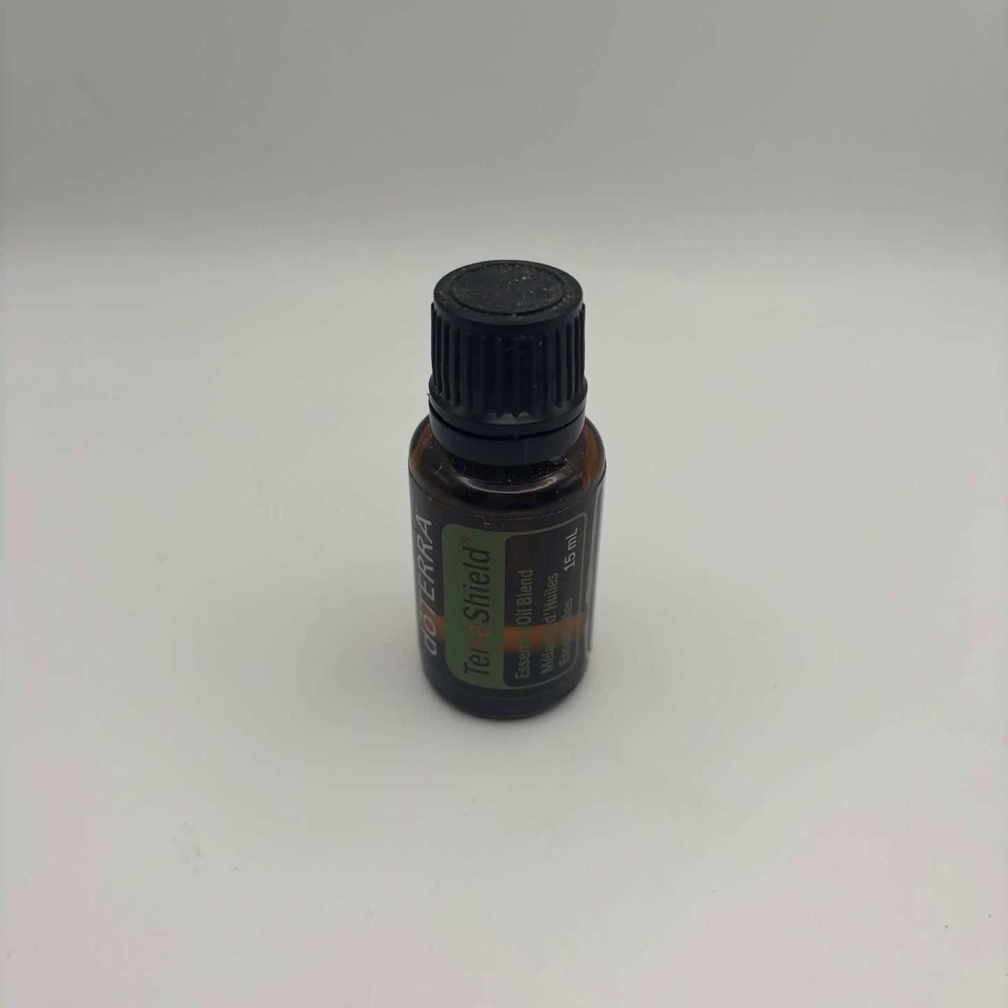 OPENED doTERRA TerraShield Essential Oil Blend 15 mL — Approx. 12 mL Remaining