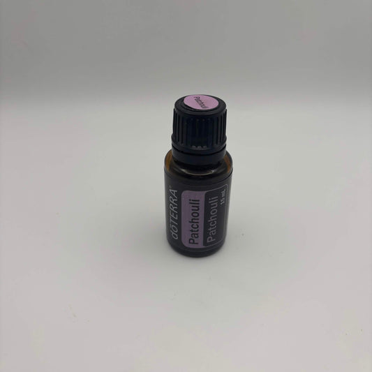 OPENED doTERRA Patchouli Essential Oil 15 mL — Approx. 12 mL Remaining