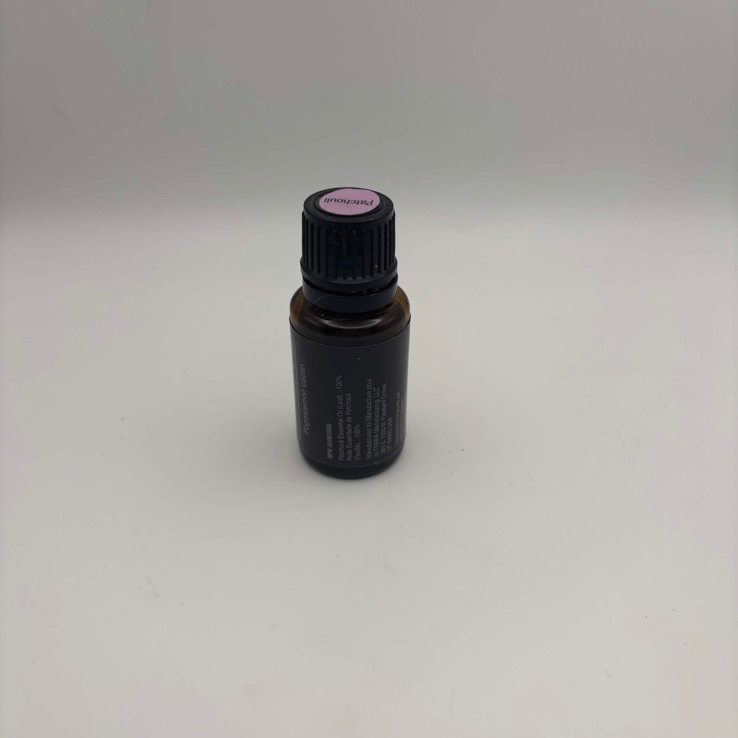 OPENED doTERRA Patchouli Essential Oil 15 mL — Approx. 12 mL Remaining
