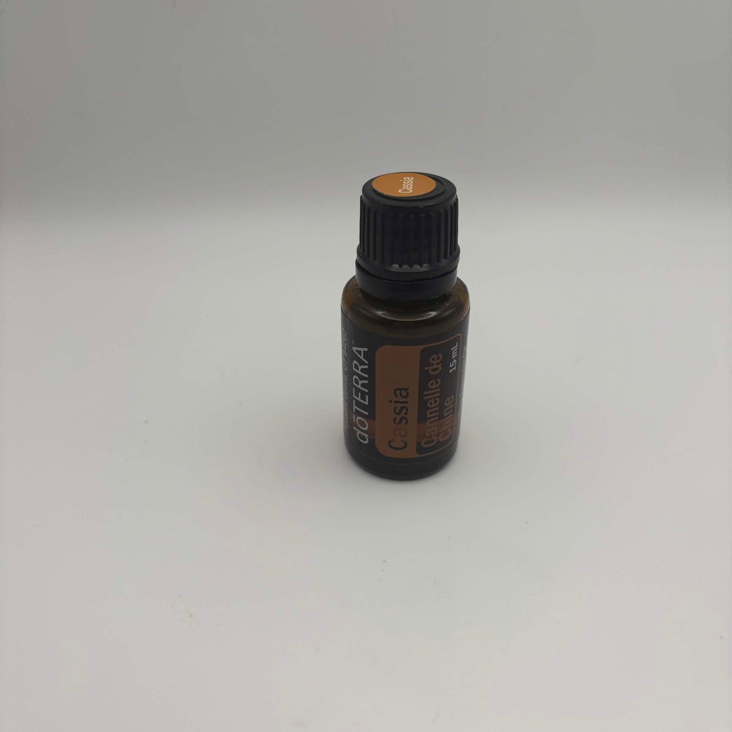 OPENED doTERRA Cassia Essential Oil 15 mL — Approx. 12 mL Remaining