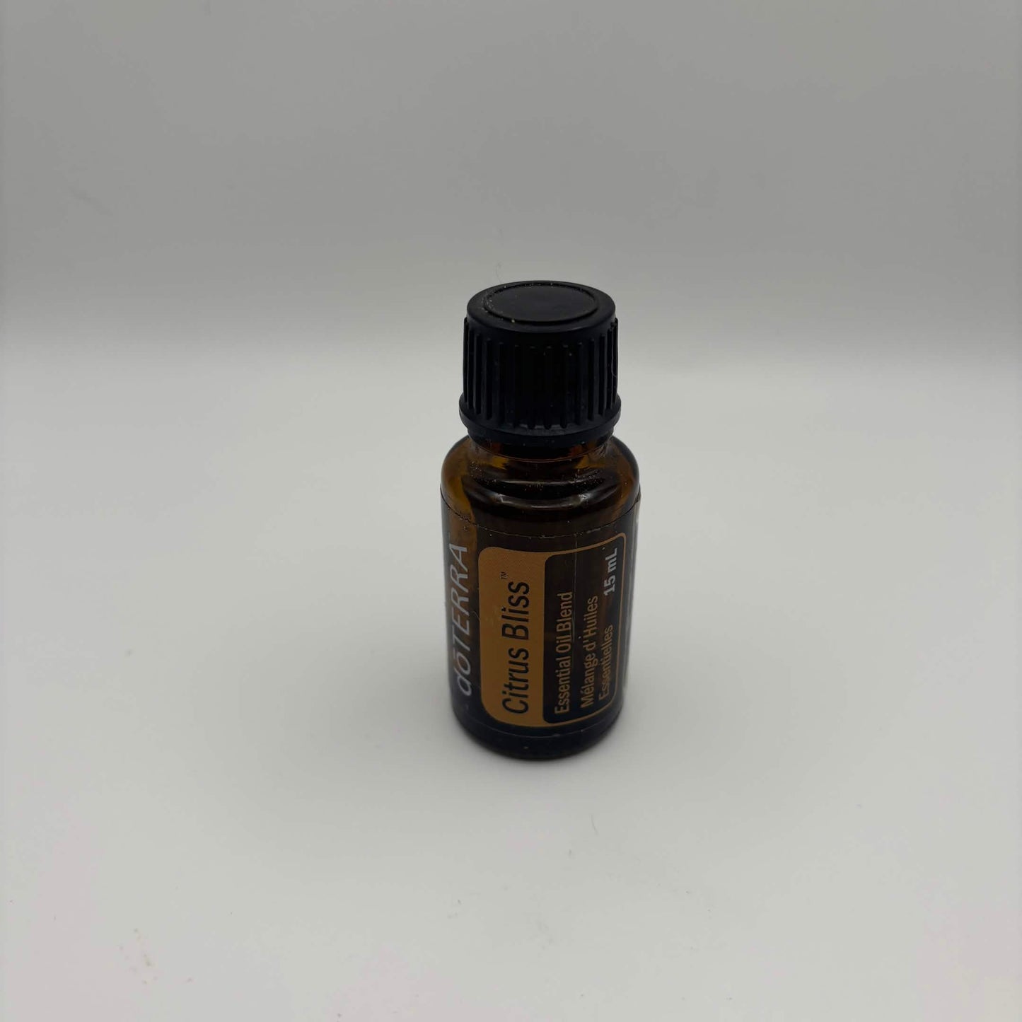 OPENED doTERRA Citrus Bliss Essential Oil Blend 15 mL — Approx. 0.75 mL Remaining