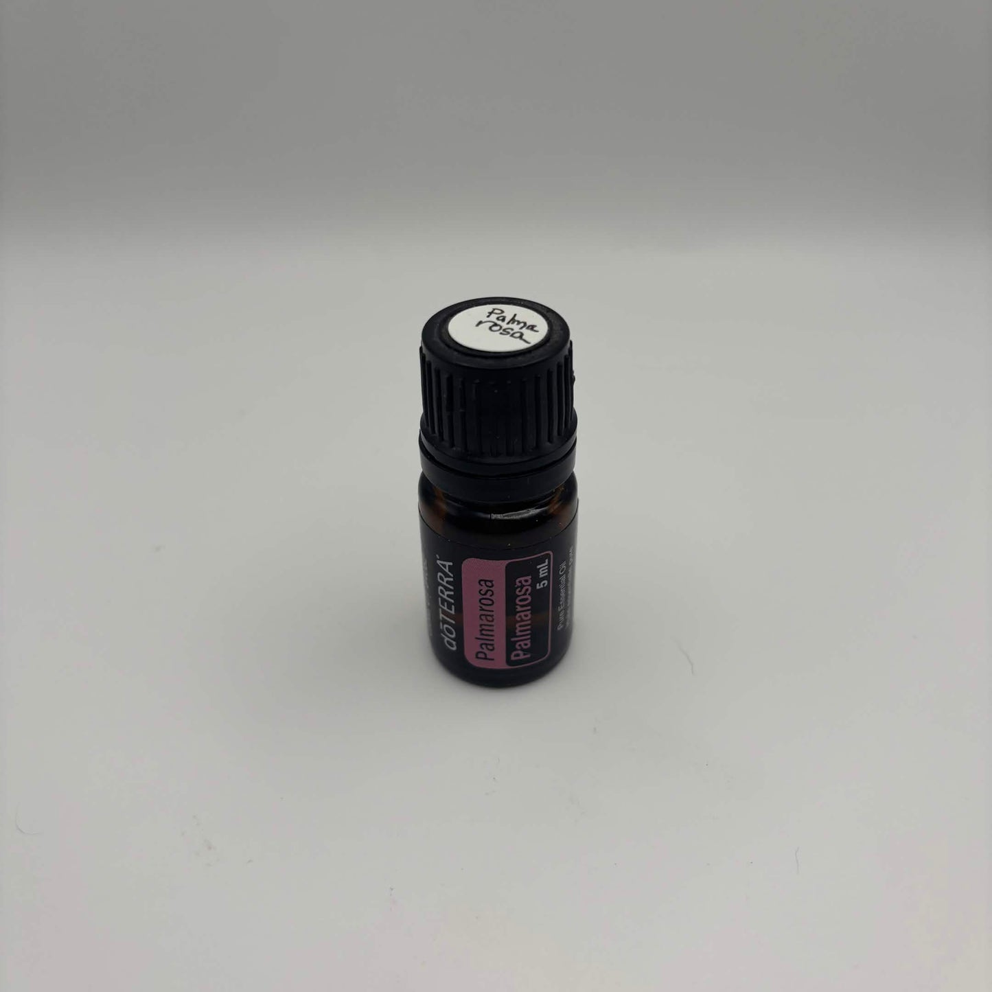 OPENED doTERRA Palmarosa Essential Oil 5 mL — Approx. 4 mL Remaining