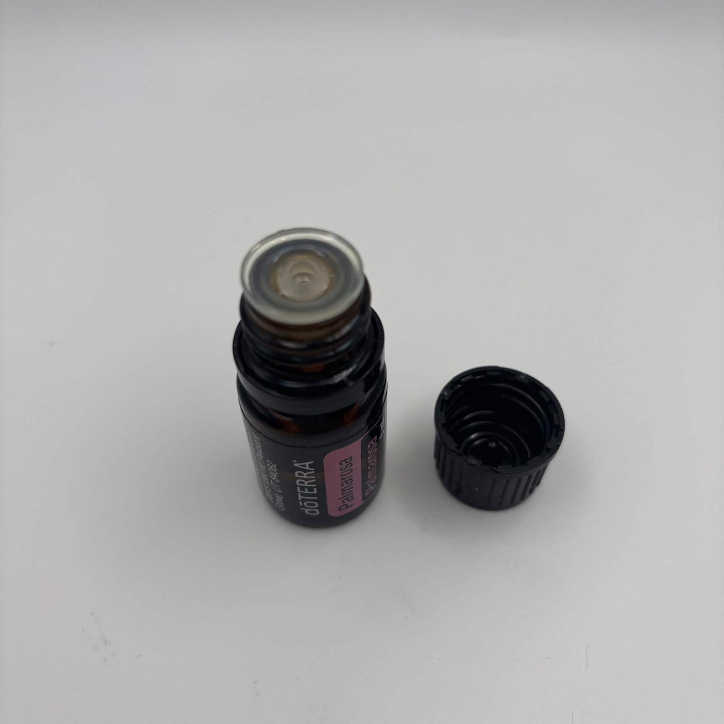OPENED doTERRA Palmarosa Essential Oil 5 mL — Approx. 4 mL Remaining