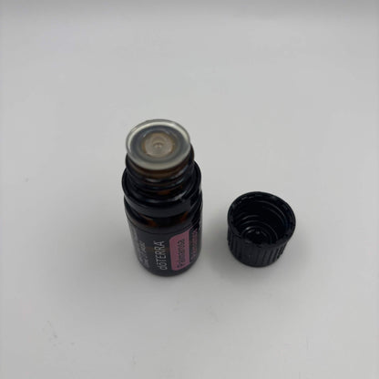 OPENED doTERRA Palmarosa Essential Oil 5 mL — Approx. 4 mL Remaining