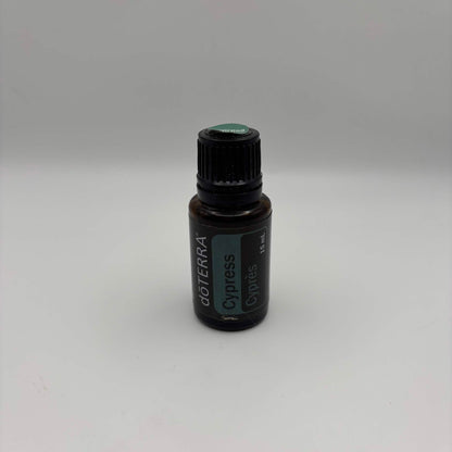 OPENED doTERRA Cypress Essential Oil — Approx. 6 mL Remaining