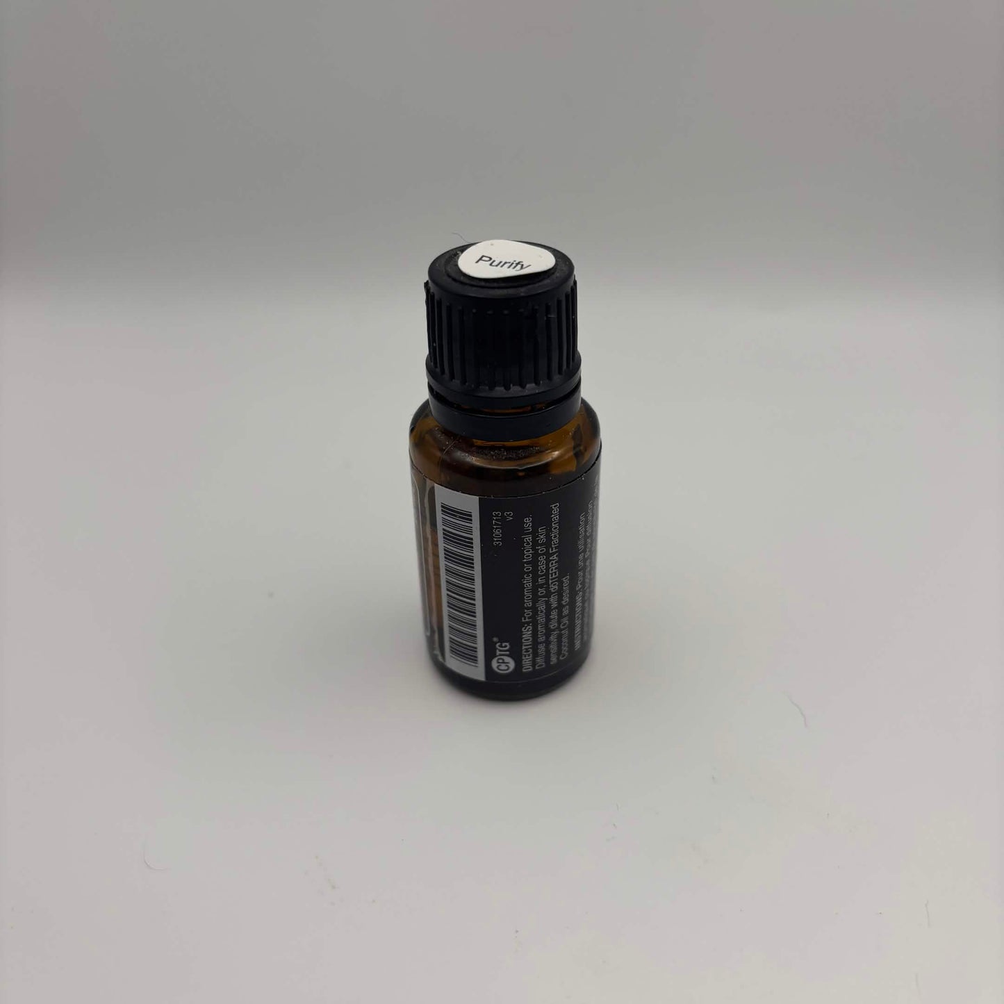 OPENED doTERRA Purify Essential Oil Blend 15 mL — Approx. 10.5 mL Remaining
