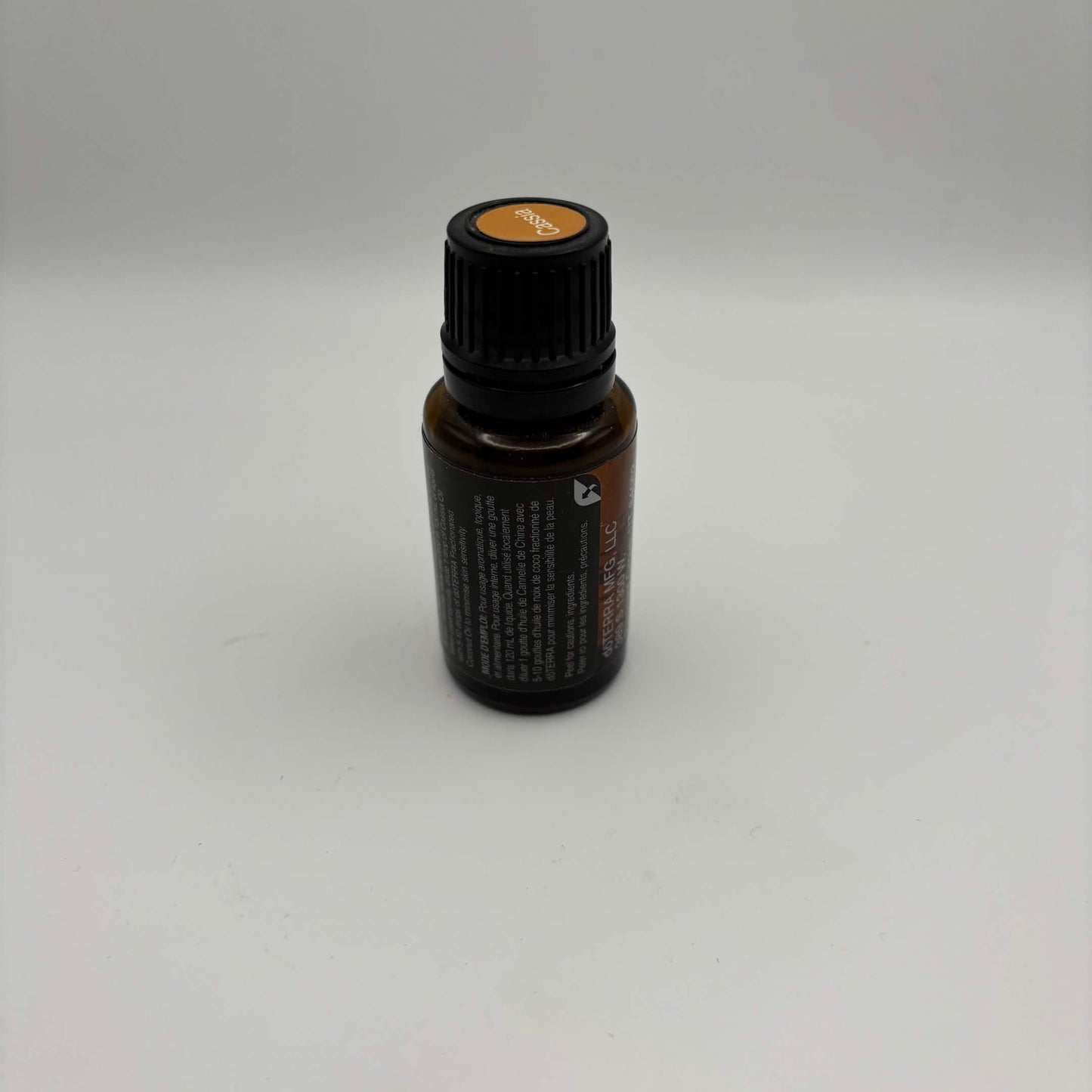 OPENED doTERRA Cassia Essential Oil 15 mL — Approx. 12 mL Remaining
