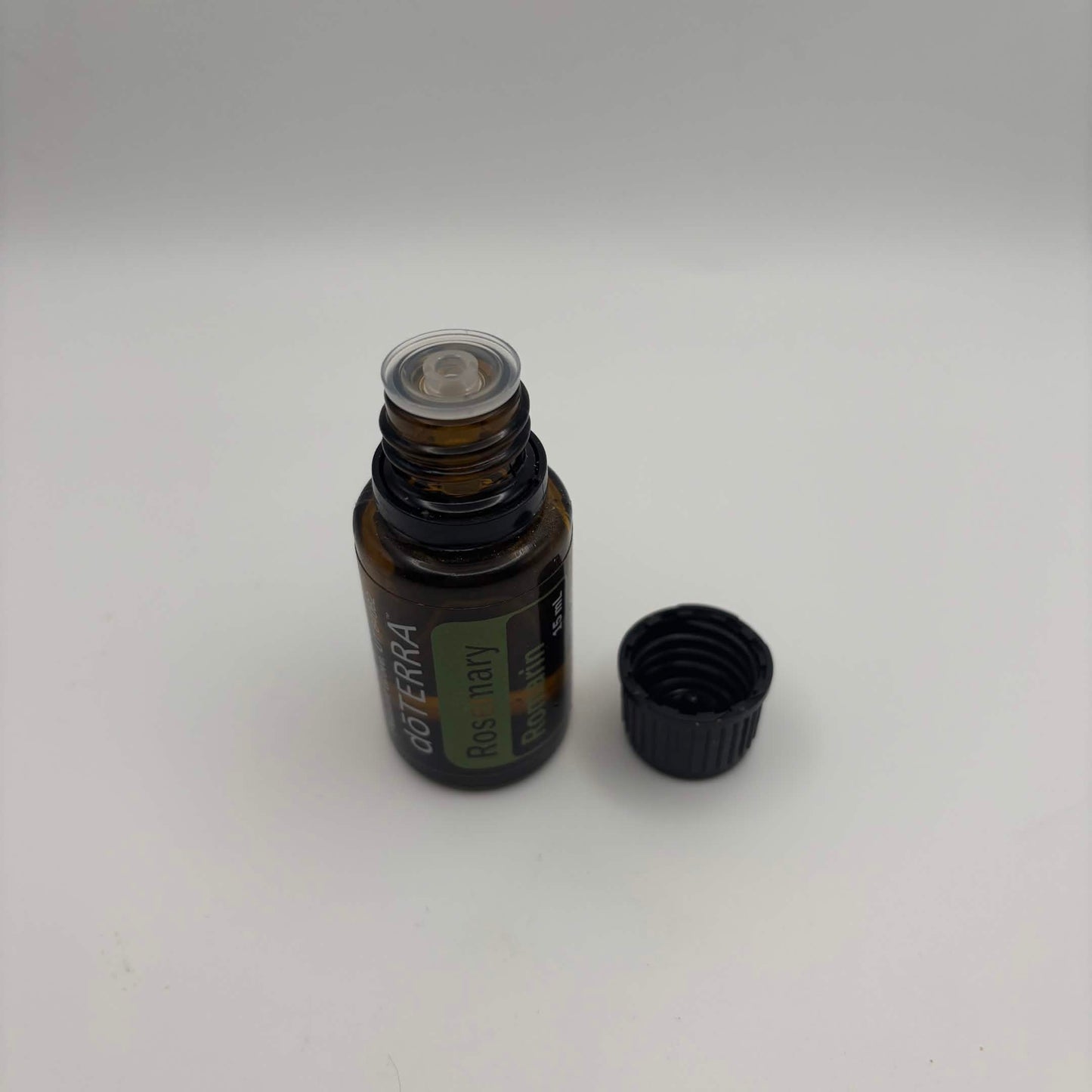 OPENED doTERRA Rosemary Essential Oil 15 mL — Approx. 9 mL Remaining