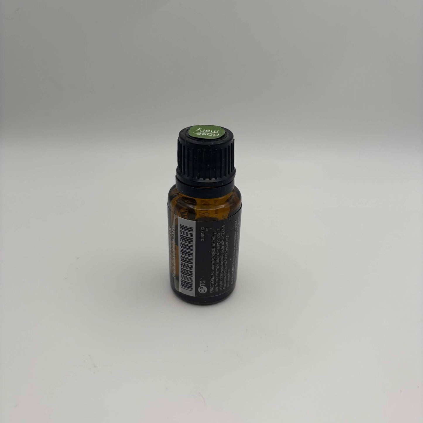 OPENED doTERRA Rosemary Essential Oil 15 mL — Approx. 9 mL Remaining